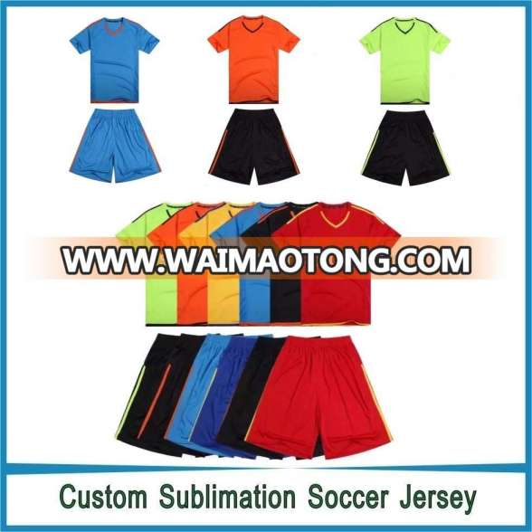 2017 Club Custom Soccer Training Clothing /Wholesale Football Jersey Shorts For Soccer Team